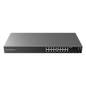Switch Gigabit Administrable / 16 puertos 10/100/1000 Mbps + 4 Puertos SFP Uplink / Compatible con GWN Cloud.