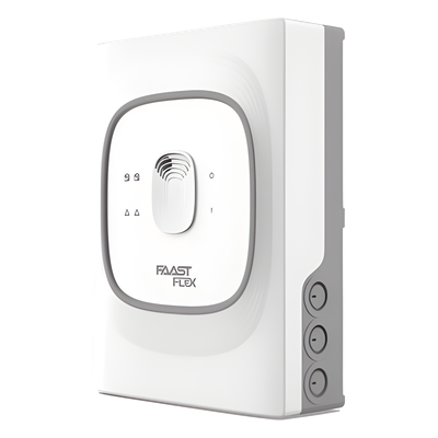 Detector de Humo por Aspiración FAAST FLEX / 1 Tubería / 1 Zona / hasta 1,600 m² de Cobertura / hasta 105 Metros de Tubería