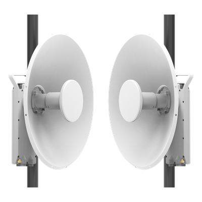 Enlace Backhaul / 1 Gbps / Wi-Fi 6 / Antena 25 dBi / 4.9-6.2 GHz / Alcance 10 km (32,808 ft) / IP67