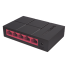 Switch de Escritorio / 5 Puertos Gigabit / 5 Gbps Capacidad de Conmutación / Sin Ventilador / Plug and Play