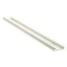 Canaleta Base No Metálica / PVC Rígido / 60.3 x 18.5 x 3000 mm / UL94V-0 / 600V / Blanco Mate