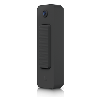 UVC Doorbell Lite – Videoportero Compacto 5 MP PoE con Visión Nocturna IR, Audio Bidireccional y Diseño Resistente al Clima, Color Negro