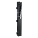Organizador Vertical de Cables / 40 UR / 70.8 in / Montaje Lateral en Riel de Rack / Interior / Negro