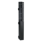 Organizador Vertical IN-Cabinet, Sencillo (Solo Frontal), Para Uso Con Gabinetes Panduit, Montaje Lateral en Riel de Rack, 40 UR, 1.95 in de Ancho, Color Negro