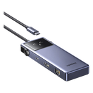 Hub USB-C 7 en 1 / HDMI 4K 60Hz / 2x USB-A 3.0 + USB-C 3.0 + USB-A 2.0 / Gigabit Ethernet / PD 100W / Cable 20 cm (0.66 ft)