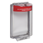Cubierta Transparente Serie Universal Stopper®, Texto De Incendio En Español