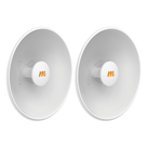 Antena Modular Dual Slant / Ganancia Ajustable 8-25 dBi / Frecuencia 4.9-6.4 GHz / Apertura 8° / Aluminio Fundido / 42.9 cm (16.9 in) Diámetro