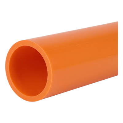 Ducto para Fibra Óptica 1\" Liso RD11, Color Naranja Prelubricado, Rollo de 200 Metros