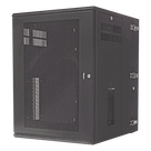 Gabinete de Montaje en Pared / 19in / 18 UR / 30in Profundidad / Puerta Ventilada / 300 lb Capacidad