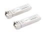 Transceptores Ópticos Bidireccionales SFP+ (Mini-Gbic) / Monomodo 1270 & 1330 nm / 10 Gbps / 10GBASE-BX / Conector LC/UPC Simplex / DDM / Hasta 60 km / 2 Piezas