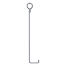 Ancla de Retenida para Torre / Altura 45 m (147.6 ft) / Tipo Piso / Varilla 3/4\" ASTM A36 / Galvanizado por Inmersión en Caliente / Longitud 150 cm (59.1 in)