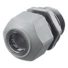 Conector de Cable / Estilo Europeo / Conductores 0.17\" a 0.45\" / Conduit 1/2\" / Nylon Ignífugo UL / Color Gris