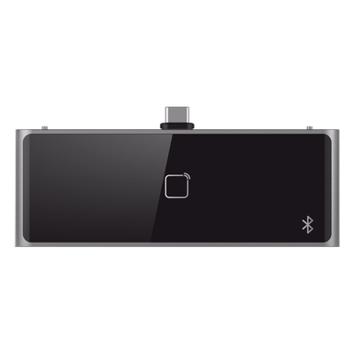 Módulo Lector Dual de Tarjetas PROX EM & MIFARE / Compatible con DS-K1T673DWX / Conexión USB / Tarjetas Virtuales por Bluetooth con HikConnect Teams