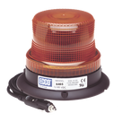 Mini Burbuja LED / Ámbar / Montaje Magnético / 12-80 VCC / 5.6\" Diámetro / SAE J845 Clase III / -30°C a 50°C