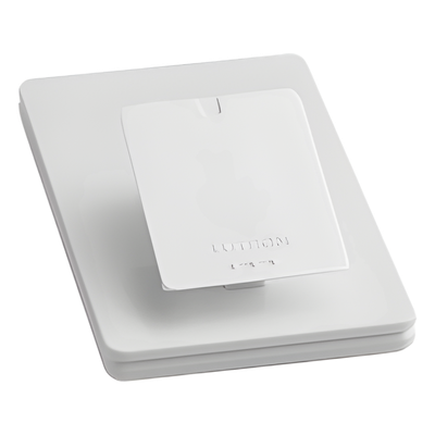 Pedestal de mesa para un control Pico, base antideslizante con peso, color blanco, para sistemas de iluminación y persianas Lutron