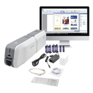 Kit Impresora SMART51L / Con Laminador /DOBLE Lado/3 Años Garantia / Incluye 2 x  RibbonColor / 100 tarjetas PVC/ 1 Cinta de Limpieza/ Software