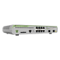 Switch Administrable CentreCOM GS970M, Capa 3 de 8 Puertos 10/100/1000 Mbps + 2 puertos SFP Gigabit