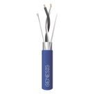 Cable de Comunicación / EIA-485 2x22 AWG / Blindado Trenzado / Plenum / Bobina 305 m (1000 ft) / Azul
