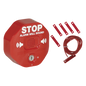 Alarma Multifunción Exit Stopper® para proteger puertas dobles (incluye contactos magnéticos)
