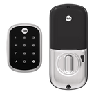 Cerradura Digital / Control Remoto / Zigbee y Z-Wave Plus / Alexa y Google Home / Puertas 35-55mm (1.4-2.2 pies) / 25 Usuarios PIN / Uso Residencial y Comercial