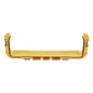 Acoplador Recto para Canaleta / 12 x 4 pulgadas (305 x 102 mm) / Sin Herramientas / ABS / Color Amarillo / 111.8 mm de Altura