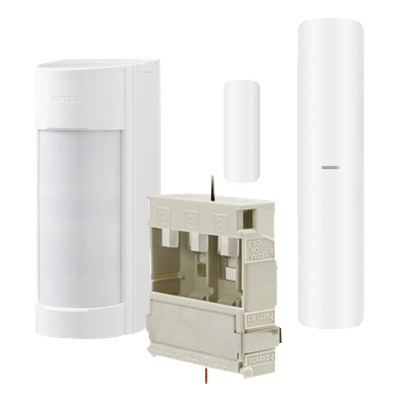 Detector de Movimiento Pasivo con Transmisor DS-PDMC-EG2-WB(B)/ Inalámbrico / 100% Exterior / Compatible para panel AXPRO