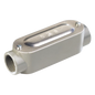Caja oval roscada tipo C de 1 1/4\" (31.8 mm) Incluye tapa y tornillos.