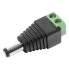 Adaptador de Alimentación DC / Conector Jack Macho 3.5 mm / Terminales de Tornillo / 12 Vcc Polarizado / Para CCTV