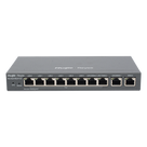 Router Balanceador SD-WAN / 10 Puertos Gigabit / PoE+ 110W / 4 ISP / 1 Gbps / 200 Clientes