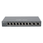 Router Balanceador con Función SD-WAN, PoE+ hasta 110 Watts, Hasta 4 Servicios de Internet y hasta 200 clientes con desempeño de 1 Gbps