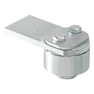 Bisagra industrial para puerta batiente / Acero galvanizado / 650 kg / Ø70 mm / 230,000 ciclos