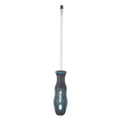 Desarmador Plano / 4 mm x 100 mm / Acero Cromo Vanadio / Mango Ergonómico