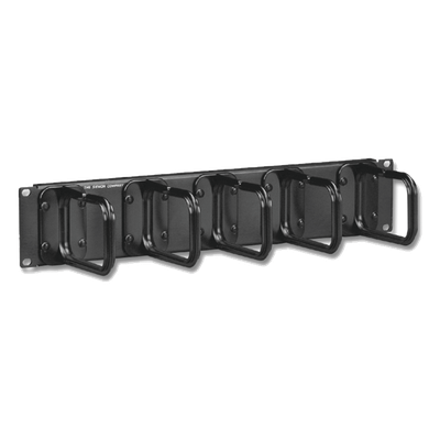 Organizador de cable, para montaje aéreo, con 5 soportes, 2UR