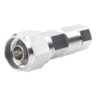 Conector Coaxial N Macho / Estilo Derecho / 50 Ohm / 0-18000 MHz / 565 Vrms / Blindaje -110 dB / Para Cable FSJ1-50A