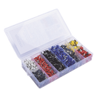 Juego de Terminales Ferrul / 1200 Piezas / 0.5 a 10 mm² / Cobre/Latón Estañado / Polipropileno / Bajo Voltaje