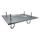 Placa de cimentación / Fijación antivibración / Compatible FAAC 884 / Refuerzo estructural