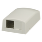 Caja de Montaje en Superficie, Para 2 Módulos Mini-Com, Color Blanco Mate