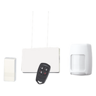 Kit Inalámbrico para Panel de Alarma / Receptor RF / 4 Contactos Magnéticos / Detector PIR con Anti-Mascotas / Control Remoto 4 Botones