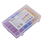 Juego de 580 pzas. Terminales Variadas con Forro y Caja de Almacenamiento.