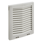 Rejilla de Escape con Filtro / IP54 / Flujo 484 CFM / Instalación Click-Fit / 10 in (254 mm) / Plástico RAL 7035