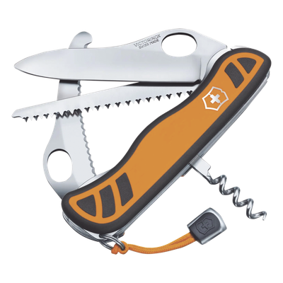 Navaja Victorinox Grande Hunter XT Grip Multiherramienta con Cachas y 6 Funciones. Hojas para una Mano.