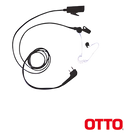 Micrófono-Audífono Profesional de 2 Cables para KENWOOD NX200/300/410/5000, TK-480/2180/3180