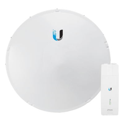 Ubiquiti airFiber 11 Complete LB - Radio de Backhaul 1.2 Gbps, Banda Licenciada 11 GHz, Antena 35 dBi