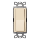 Interruptor de Paleta Unipolar / 15 A / 120-277 V / Iluminación y Motores / Terminales de Tornillo