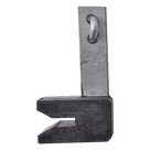 Guía para Línea de Vida en Torre / Acero Galvanizado / Recubrimiento de Caucho Amortiguador / Aplicación Intemperie / 0.40 kg / Torres Mayores a 15 m (49.2 ft)
