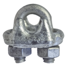 Nudo Perro Abrazadera / Acero Forjado / Cable 5/16\" / Galvanizado en Caliente / Torque 50 N.m