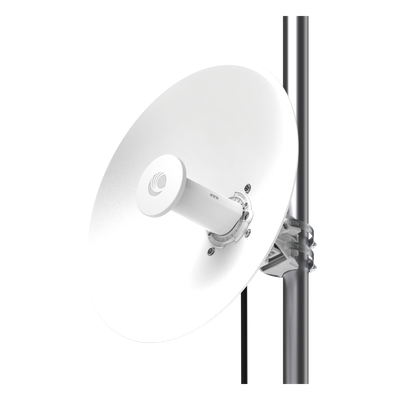 Cambium Networks ePMP Force 4525L | Módulo Suscriptor Wi-Fi 6 (802.11ax) | 5 GHz | Antena de Plato 25 dBi integrada | Hasta 600 Mbps y Gestión cnMaestro | Hasta + 10 km