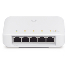 Switch PoE semi-exterior / 5 puertos Gigabit / 1 entrada 802.3bt + 4 salidas 802.3af / IP55 / 46W / Montaje pared o poste