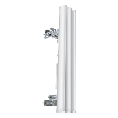 Antena sectorial para radio estaciones base airMAX de 120 grados de cobertura horizontal, 5 GHz (5.15-5.85 GHz) de 19 dBi