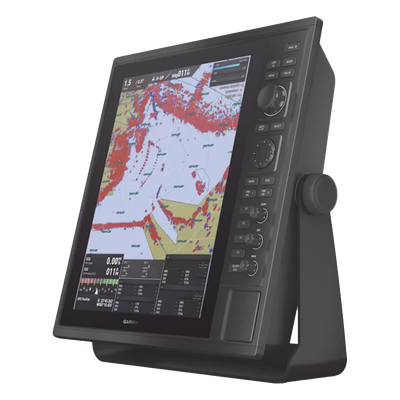 Pantalla CR 1522 / Resolución 1024 x 768 XGA / GPS/GLONASS/GALILEO/BEIDOU/QZSS/GAGAN / 2 Ranuras SD / IP26 & IP27 / NMEA 2000 y 0183 Compatible / 10-36 VDC